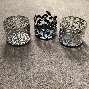 B&BW candle holders